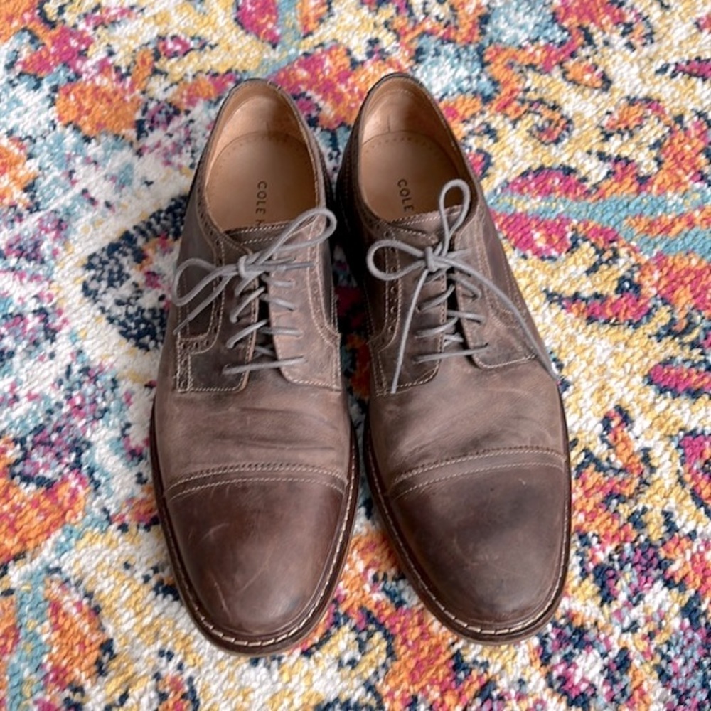 Men’s Cole Haan Williams Welt Cap Toe Dress shoe Size 10.5